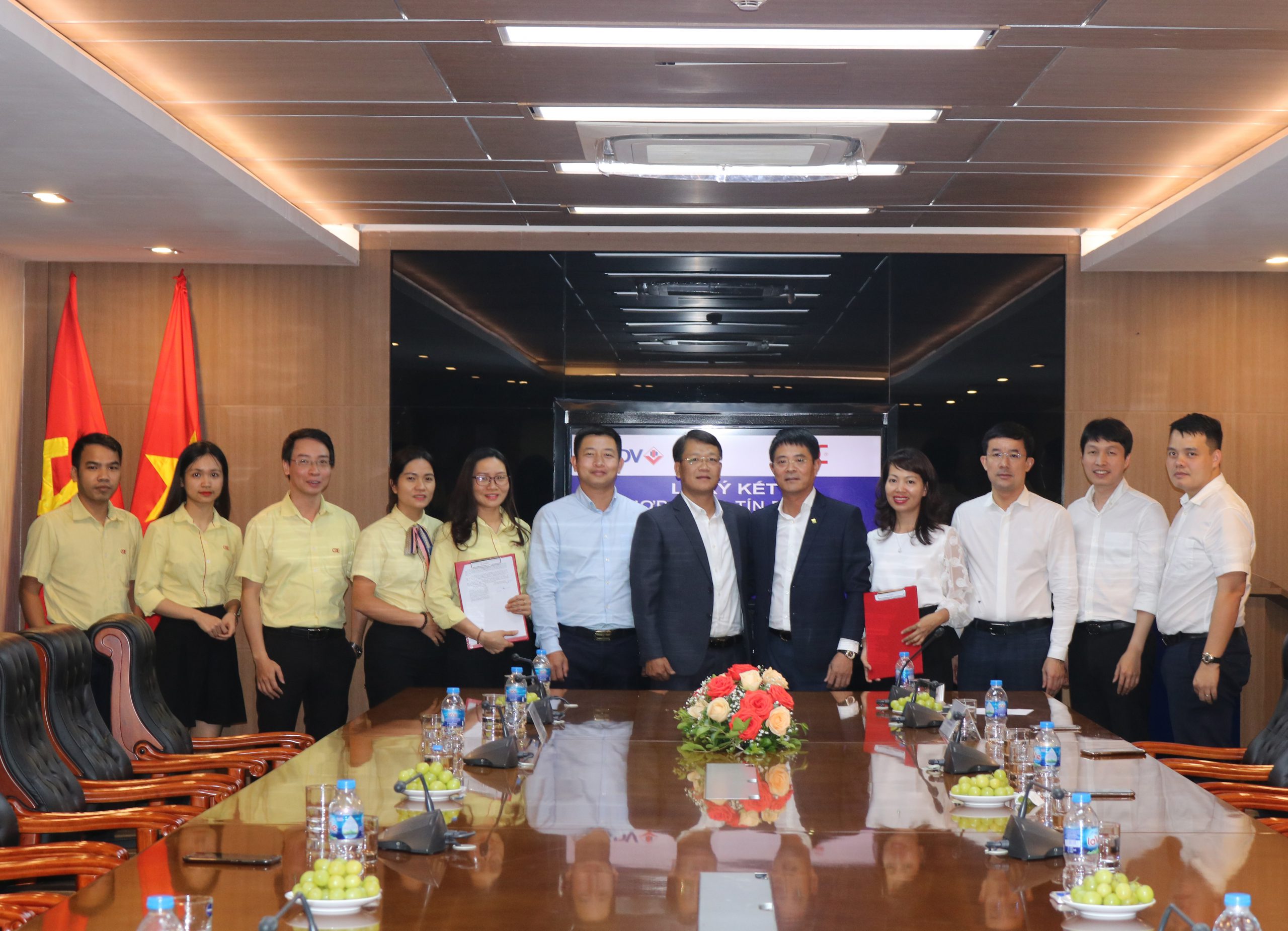Lễ ký kết hợp đồng tín dụng BIDV Thanh Xuân