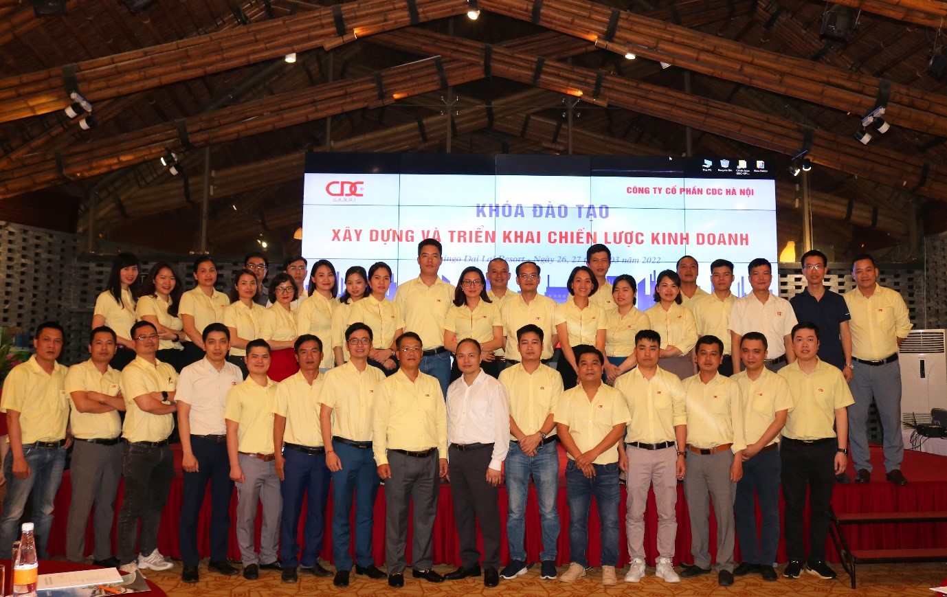 CDC Hà Nội tổ chức khóa đào tạo chiến lược tại Flamingo Đại Lải Resort