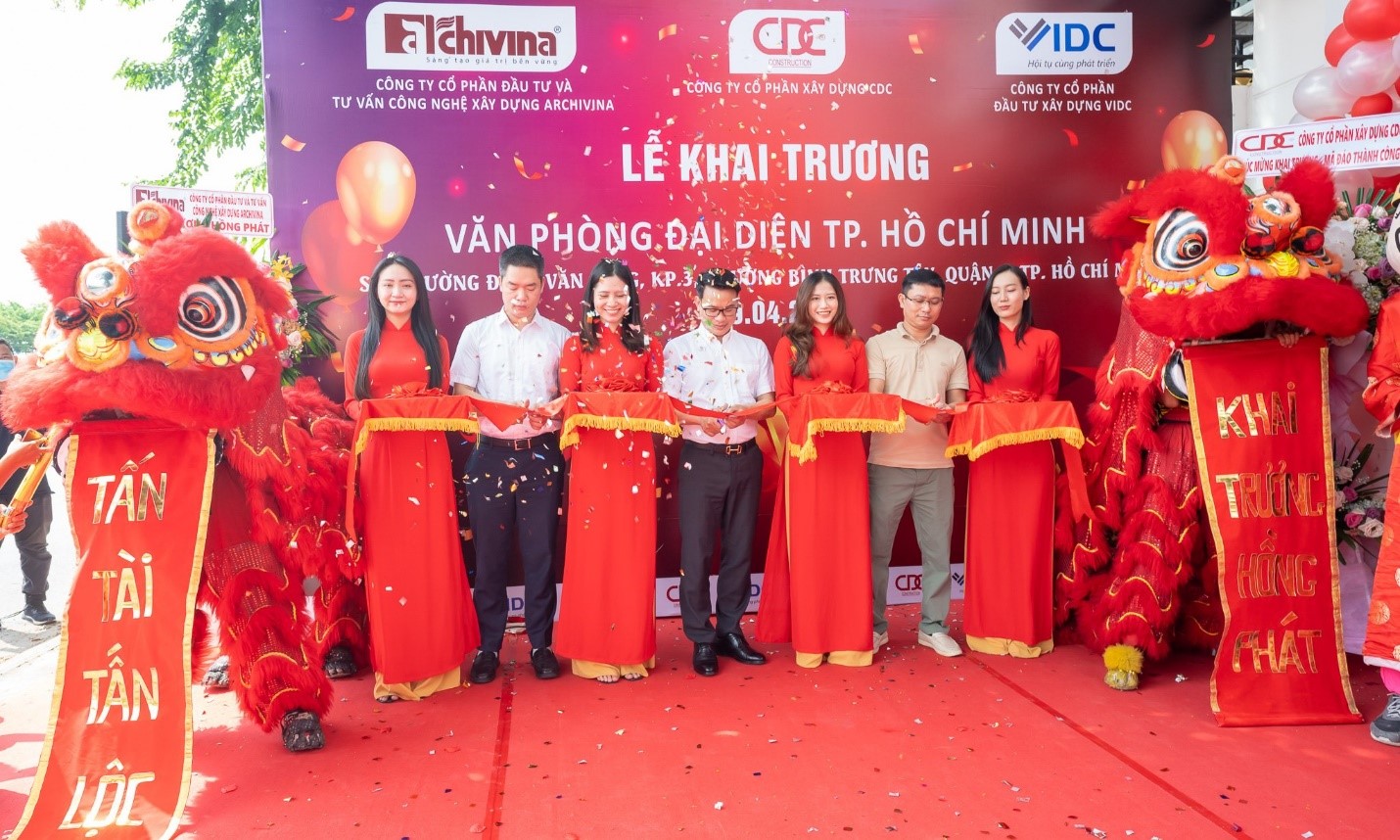 Công ty Cổ phần Xây dựng CDC khai trương văn phòng đại diện tại TP. Hồ Chí Minh