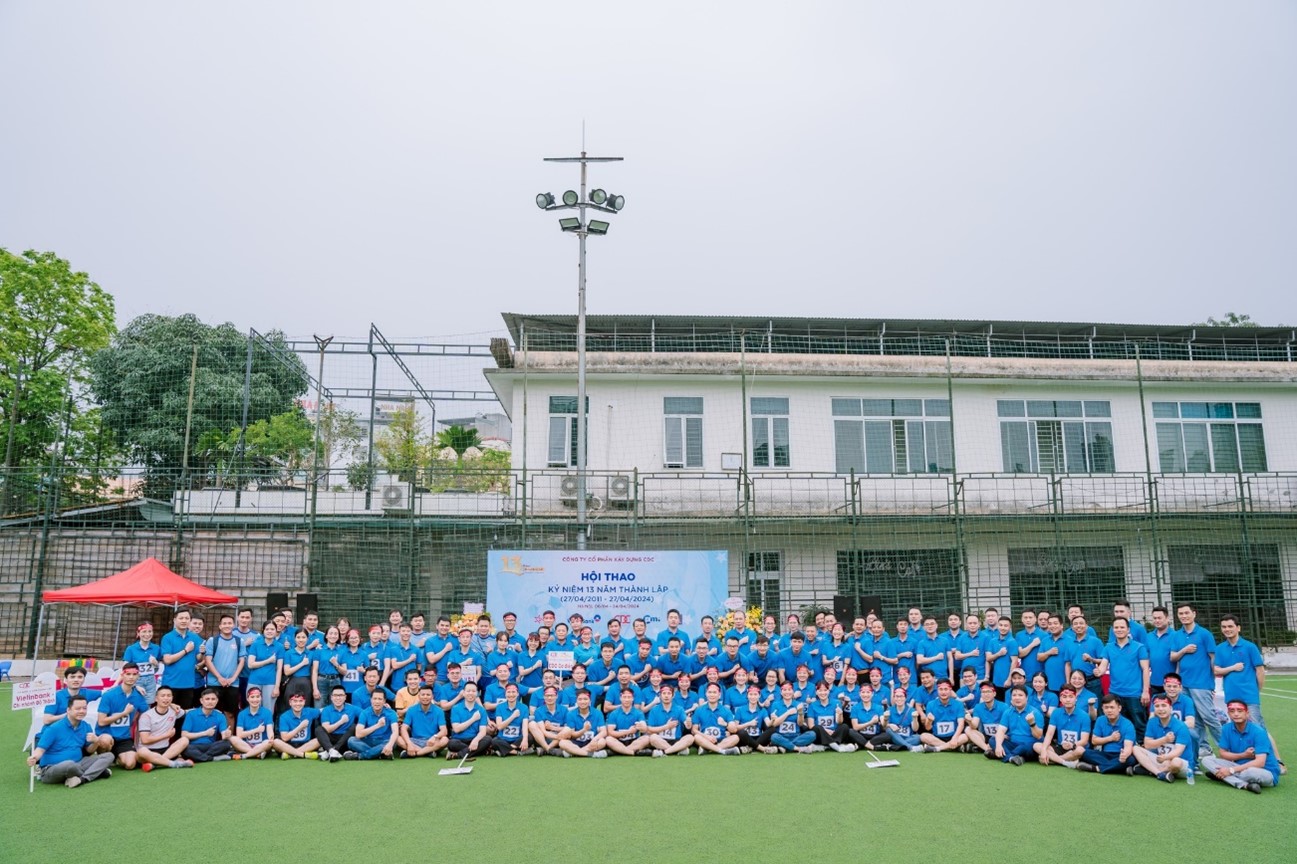 CDC TỔ CHỨC HỘI THAO CHÀO MỪNG 13 NĂM THÀNH LẬP (27/4/2011 – 27/4/2024)