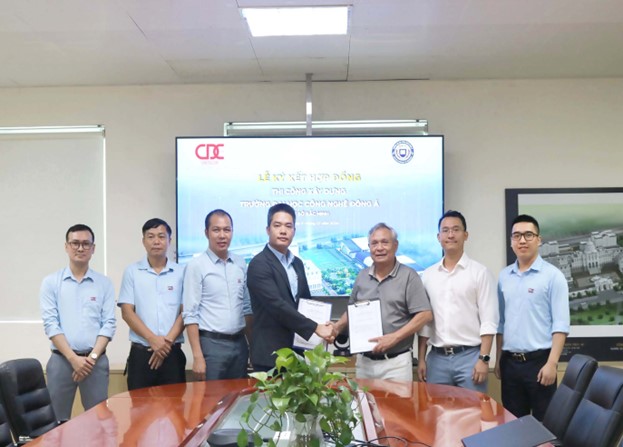 CDC CONSTRUCTION VÀ ĐẠI HỌC CÔNG NGHỆ ĐÔNG Á KÝ KẾT HỢP TÁC